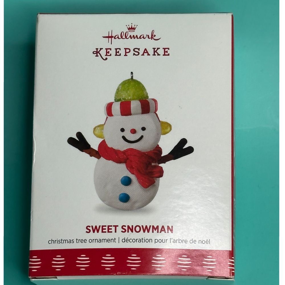 Hallmark Keepsake Sweet Snowman Christmas Tree Ornament Holiday Decoration 2023